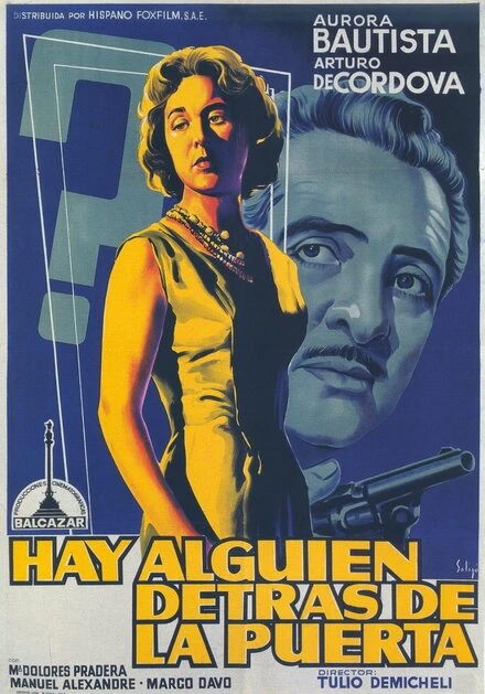 Постер Hay alguien detrás de la puerta