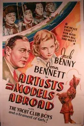Художники и модели за границей 1938 постер