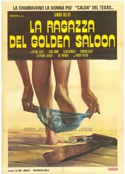 Постер Девочки из «Золотого салуна» 1975