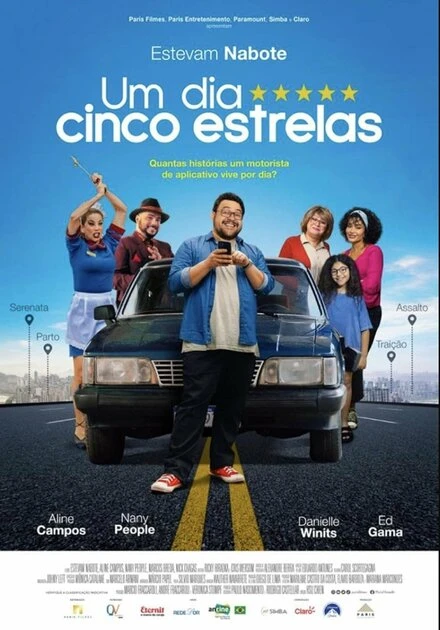 Постер Um Dia Cinco Estrelas