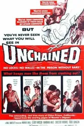 Unchained 1955 постер