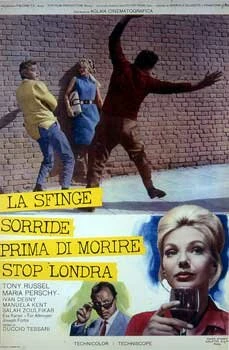 Постер La Sfinge sorride prima di morire - Stop Londra
