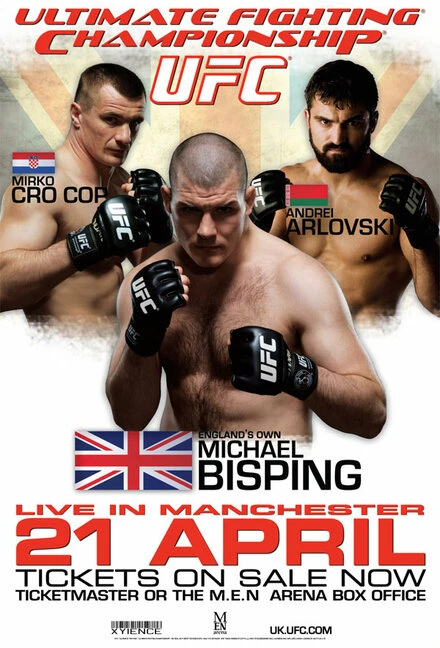 Постер UFC 70: Nations Collide