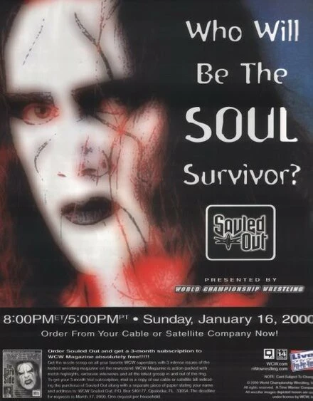 Постер WCW Продажные души 2000