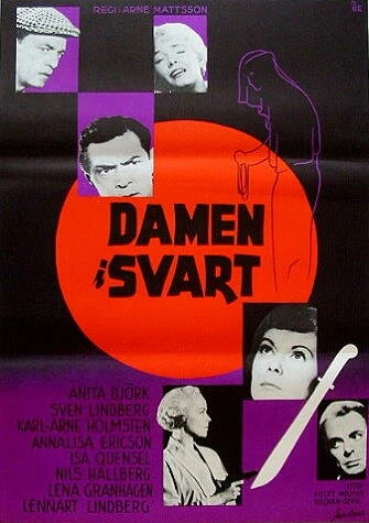 Постер Damen i svart