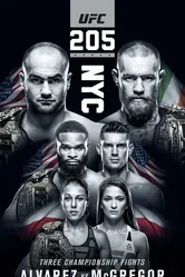 UFC 205: Alvarez vs. McGregor постер
