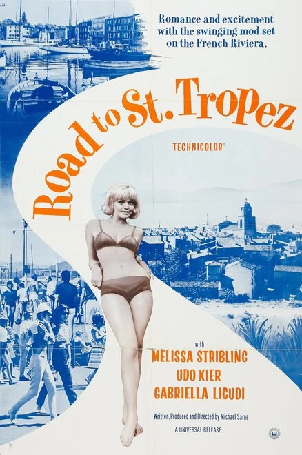 Постер Дорога в Сен-Тропе 1966