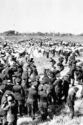 Забастовки рабочих-сталелитейщиков 1937 постер