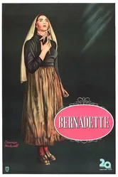 Песня Бернадетт 1943 постер