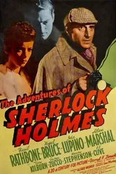 Приключения Шерлока Холмса 1939 постер