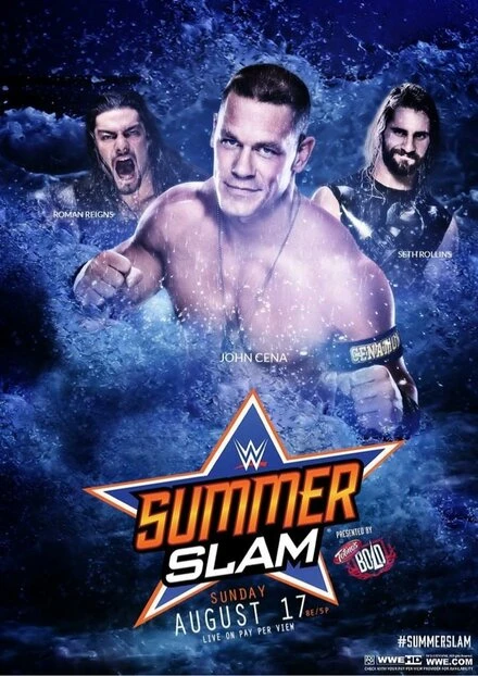 Постер WWE Летний бросок 2014