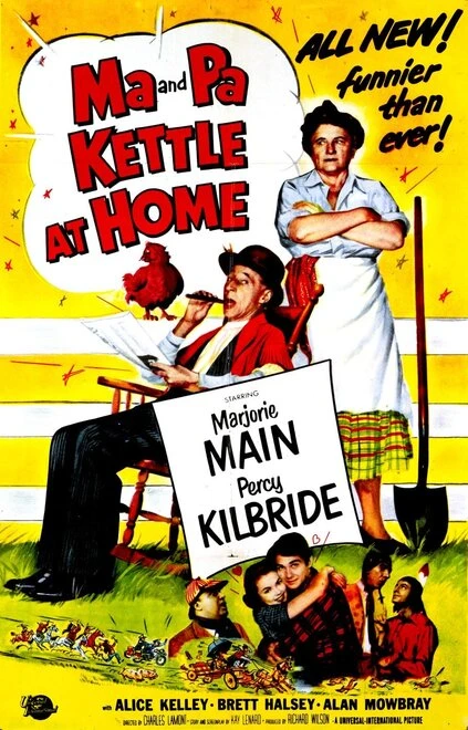 Постер Ma and Pa Kettle at Home