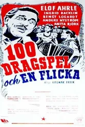 100 dragspel och en flicka постер
