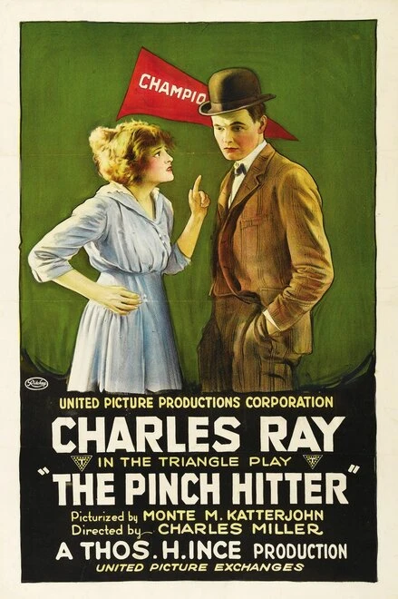 Постер The Pinch Hitter 1917
