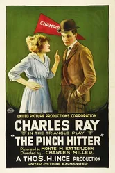 The Pinch Hitter 1917 постер