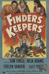 Finders Keepers 1951 постер