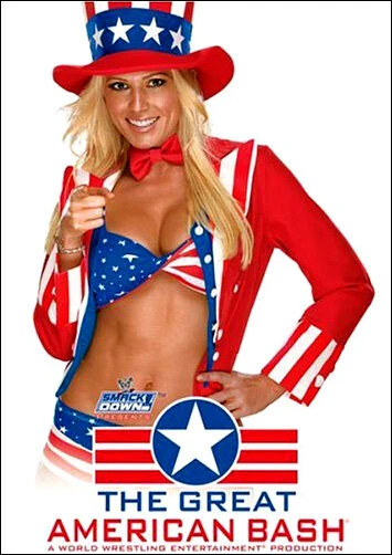 Постер WWE Мощный американский удар 2004