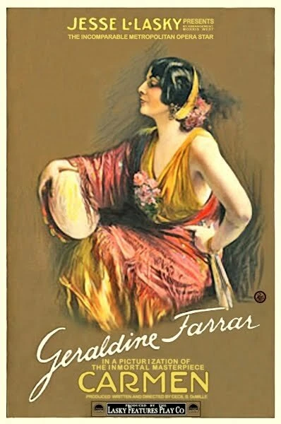 Постер Кармен 1915, США