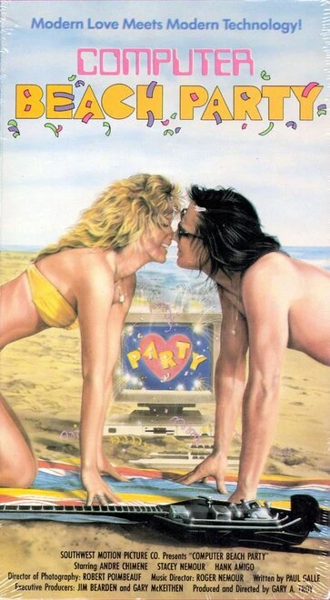 Постер Computer Beach Party