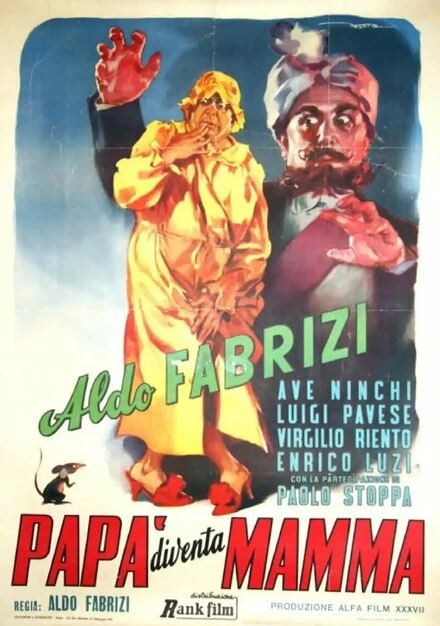 Постер Папа становится мамой 1952