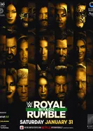 WWE Royal Rumble 2026 постер