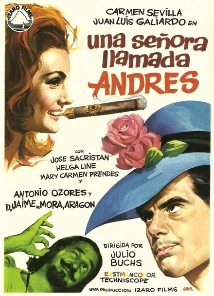 Постер Сеньора по имени Андрес 1970