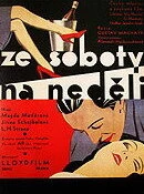 Постер С субботы по воскресенье 1931