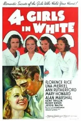 Четыре девушки в белом 1939 постер