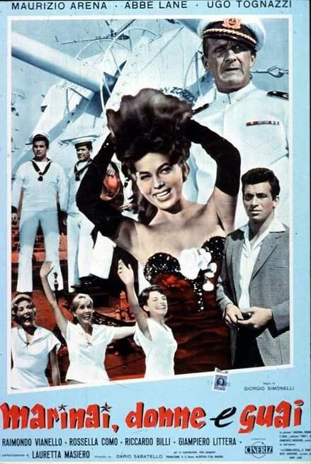 Постер Моряки, женщины и неприятности 1959