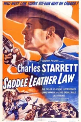 Saddle Leather Law постер