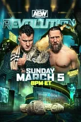 All Elite Wrestling: Revolution 2023 постер