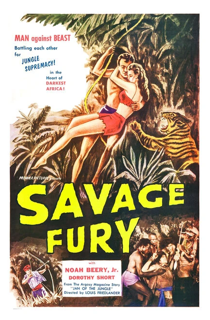 Постер Savage Fury 1956