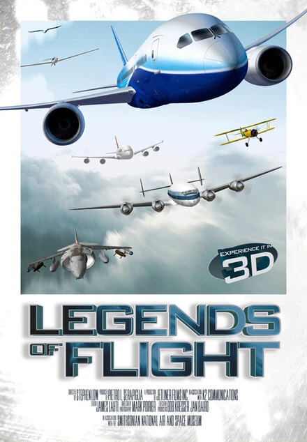 Постер Легенды о полете 3D 2010