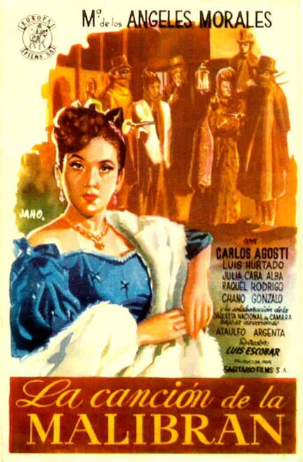 Постер Песня Малибран 1951
