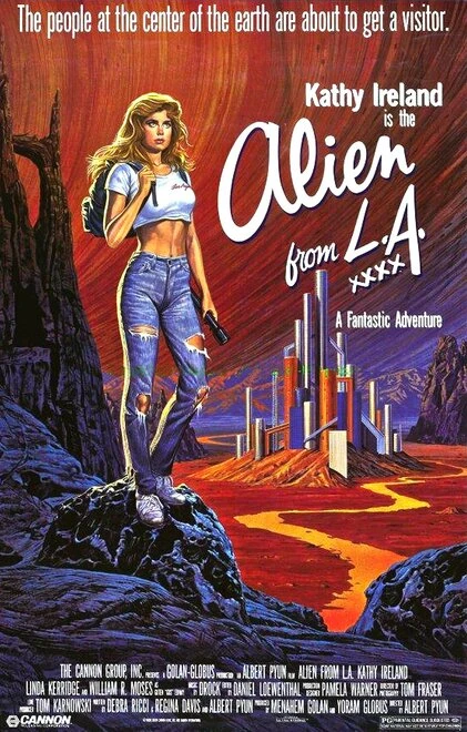Постер Инопланетянка из Лос-Анджелеса 1988