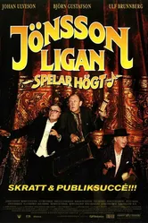 Jönssonligan spelar högt постер