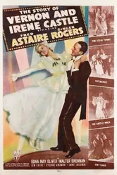 История Вернона и Ирен Кастл 1939 постер
