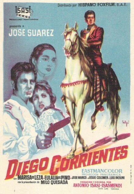 Постер Diego Corrientes 1959
