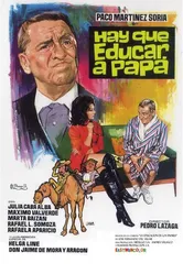 Hay que educar a papá постер