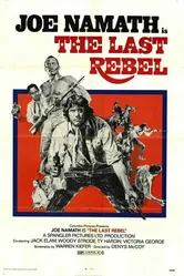 The Last Rebel 1971 постер