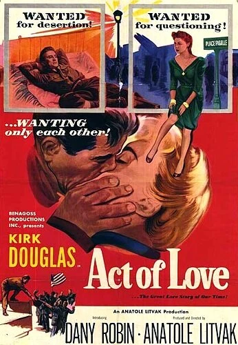 Постер Акт любви 1953