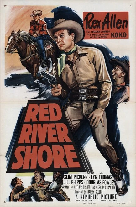 Постер Берег Рэд-Ривер 1953