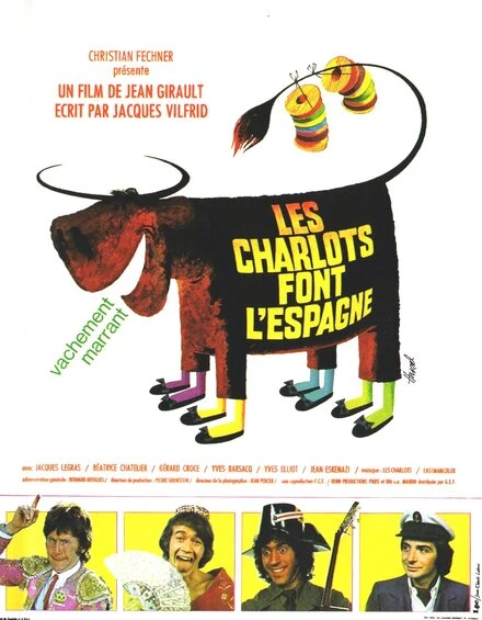 Постер Шарло в Испании 1972