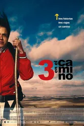 Tres en el camino постер
