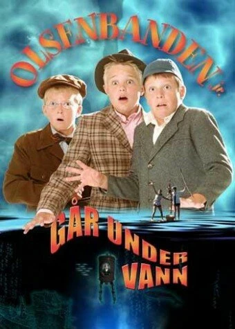 Постер Olsenbanden Junior går under vann