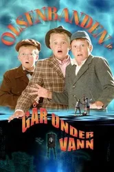 Olsenbanden Junior går under vann постер
