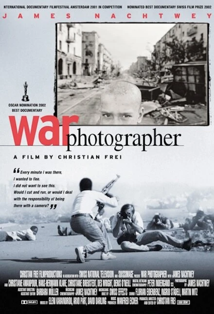 Постер Военный фотограф 2001