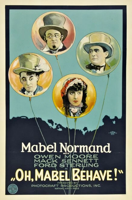 Постер О, Мейбл, веди себя прилично 1922