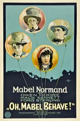 О, Мейбл, веди себя прилично 1922 постер
