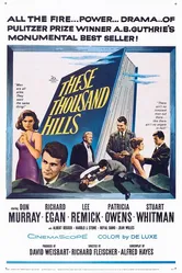 Эти тысячи холмов 1959 постер